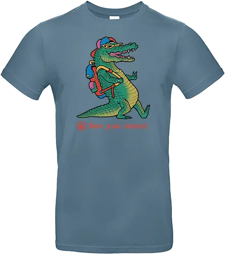 See You Later! - Alligator, 90s, cool, bunt - Standard T-Shirt