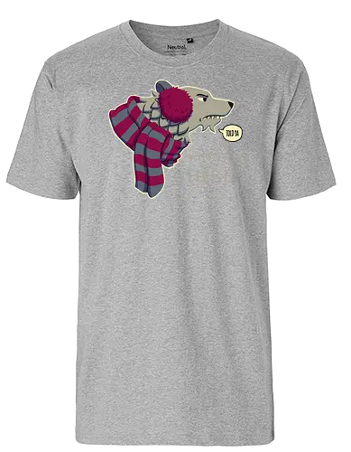 Winter is here - winter, stark, game, wolf, throConsole - Fairtrade T-Shirt