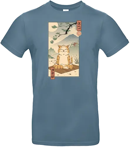 Zen Neko - neko, katze, zen, japan, cat - Standard T-Shirt