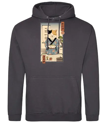 Cat T Ceremony - cat, japan, traditional, t - Standard Hoodie