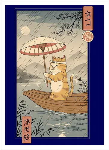 Neko Boat in Edo