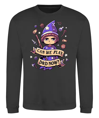 Will the Wise - wizard, stranger, things, will, Pen and Paper, dungeons, dragons - Sweatshirt