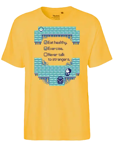 Blue Trainer Tips - trainer, tips, Exercise, Strangers, pocket, monster, hlthy - Fairtrade T-Shirt
