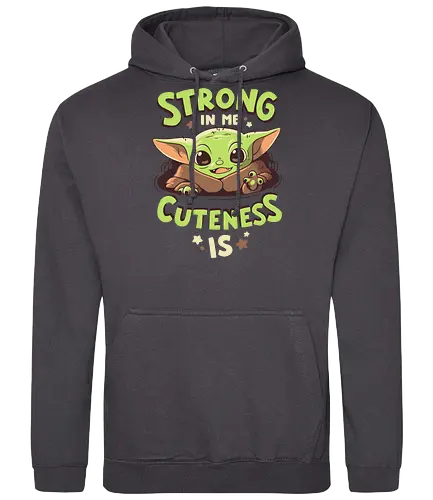 Strong in me - baby, cute, force, space, space opera - Standard Hoodie