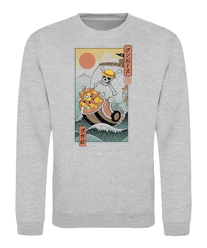 Pirate in Edo - pirate, anime, manga - Sweatshirt
