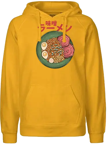Miso Ramen - ramen, food, noodle soup, japan - Fairtrade Hoodie