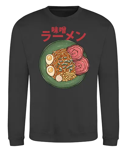 Miso Ramen - ramen, food, noodle soup, japan - Sweatshirt