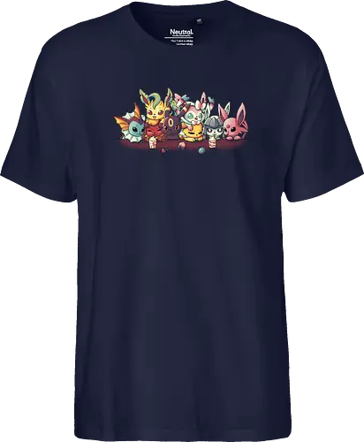 Evolutions - evolution, pocket, monster, sitcom, 90s - Fairtrade T-Shirt