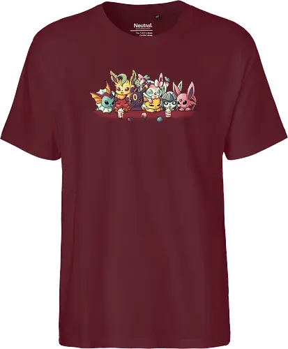 Evolutions - evolution, pocket, monster, sitcom, 90s - Fairtrade T-Shirt