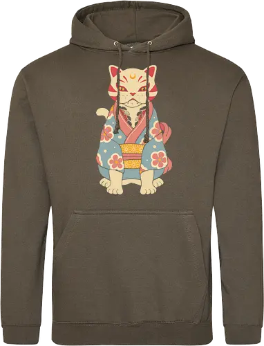 Catsune in Kimono