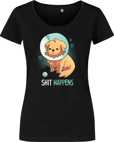 Shit Happens - Golden Retriever Dog