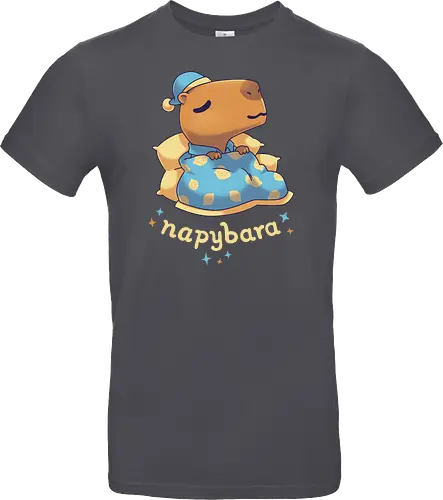 Napybara cute capybara nap