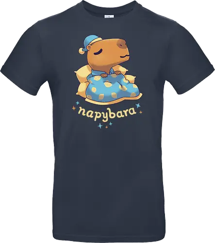 Napybara cute capybara nap