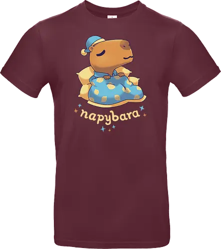 Napybara cute capybara nap