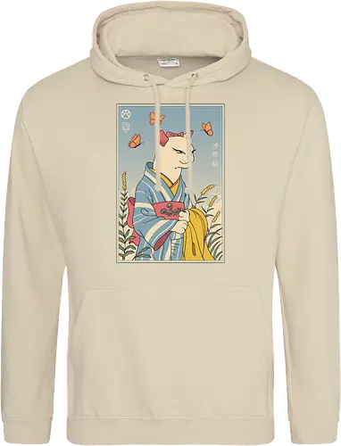 White Cat Ukiyo-e