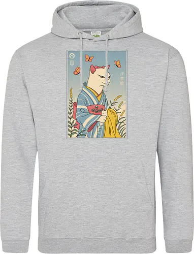 White Cat Ukiyo-e
