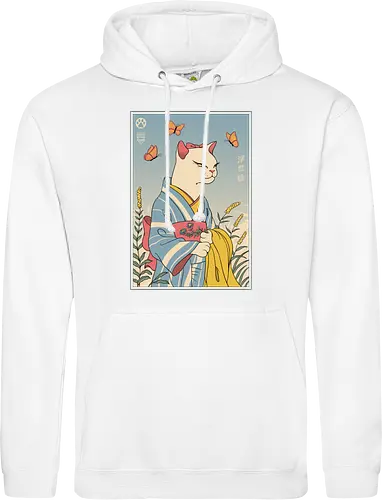 White Cat Ukiyo-e