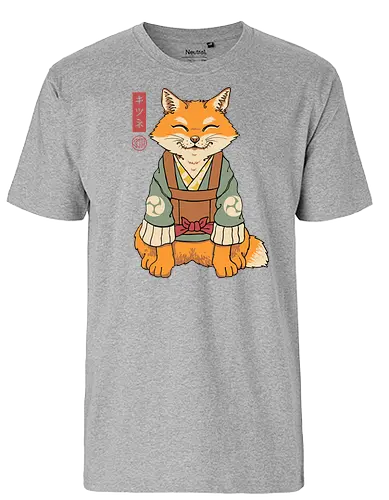 Kitsune - kitsune, fuchs, fox - Fairtrade T-Shirt