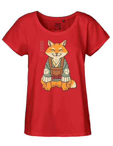 Kitsune - kitsune, fuchs, fox - Fairtrade Girl Shirt