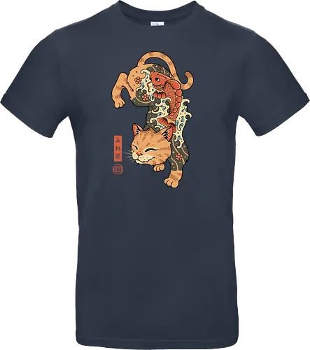 Koi Fish Cat Irezumi
