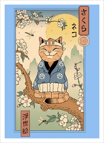 Meowster in Sakura Branch