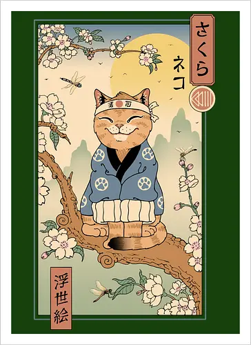 Meowster in Sakura Branch