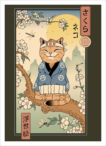 Meowster in Sakura Branch