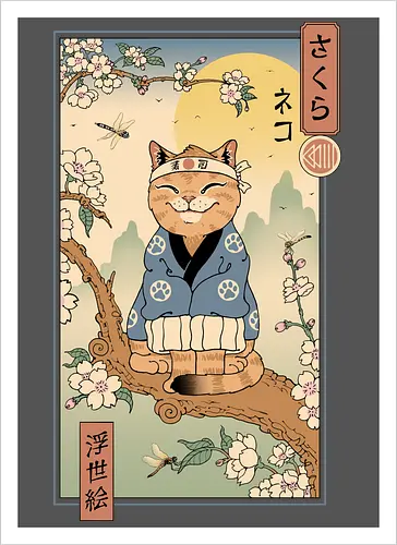 Meowster in Sakura Branch