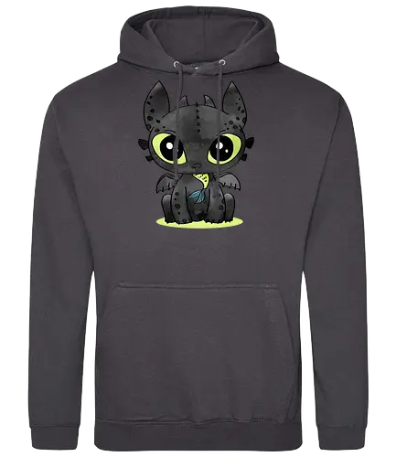 Dragon - dragon, cute, animation, film niedlich - Standard Hoodie