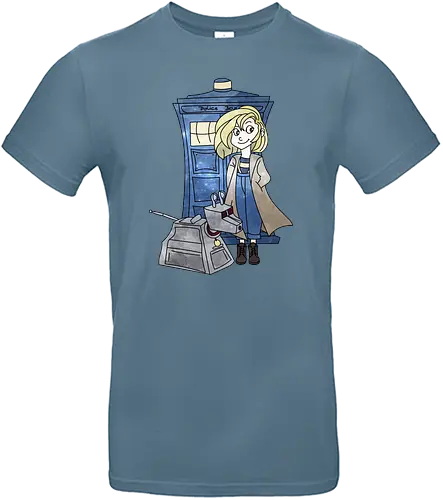 13th Doctor - Doctor, tardis, k-9, k9 - Standard T-Shirt
