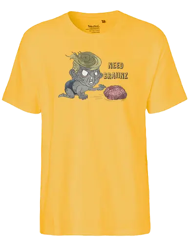 Braiinz - trump, politik, drumpf, donald trump, politics - Fairtrade T-Shirt