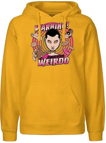 Strange Weirdo - stranger kids, eleven, will, mike, dustin, lucas, tv, series - Fairtrade Hoodie