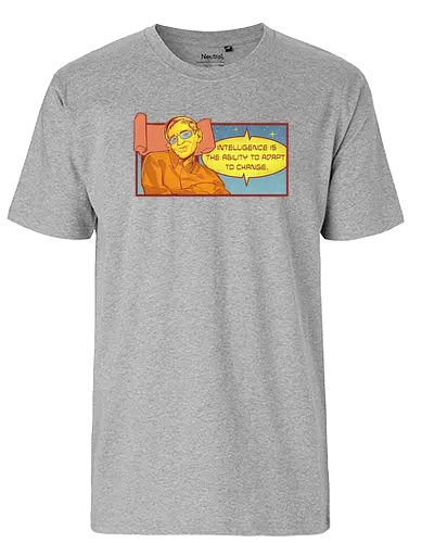 Intelligence - scientist, hawking, science, wissenschaft, steven, physik, weltraum, space, black hole, knowledge - Fairtrade T-Shirt