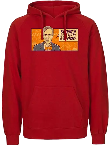Key to the Future - science, wissenschaft, bill nye, physik, physics, weltall, space - Fairtrade Hoodie