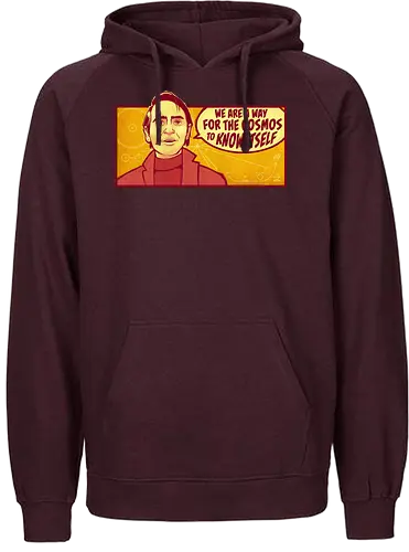 Cosmos - science, wissenschaft, sagan, cars sagan, cosmos, physics, physik - Fairtrade Hoodie