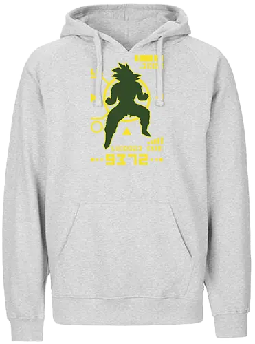Saiyan Power over 9000 - db, dbz, anime, manga - Fairtrade Hoodie
