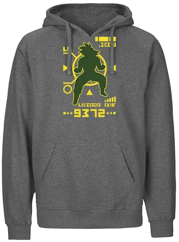 Saiyan Power over 9000 - db, dbz, anime, manga - Fairtrade Hoodie