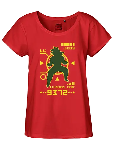 Saiyan Power over 9000 - db, dbz, anime, manga - Fairtrade Girl Shirt
