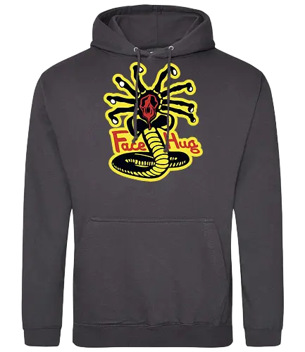 Facehugger Kai - karate, karate kid, cobrai kai, kobra kai, alien, aliens, ripley, mashup - Standard Hoodie