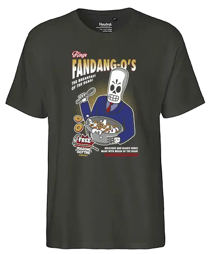 Rings Fandangos - grim, fandango, lucasarts, adventure, classig gaming, gaming, olipopart - Fairtrade T-Shirt