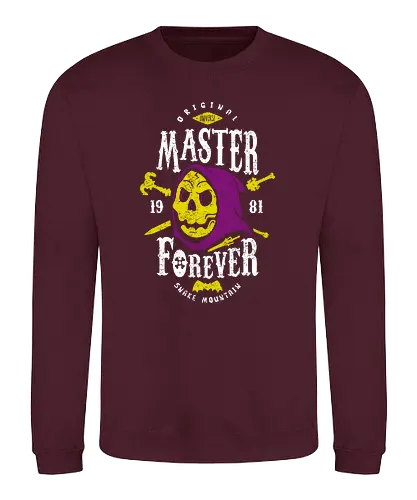 Master Forever - Skeletor - masters of the universe, motu, mattel, actionfiguren, achtziger - Sweatshirt