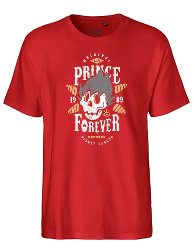 Prince Forever - db, dbz, anime, manga, son, goku - Fairtrade T-Shirt