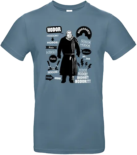 Hodor Quotes - lied, eis, feuer, drachen, game, hold the door, hodor, throConsole - Standard T-Shirt