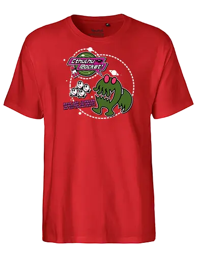 Cthulhu Rocket - chuchu rocket, classic gaming, cthulhu, lovecraft, h.p. lovecraft - Fairtrade T-Shirt