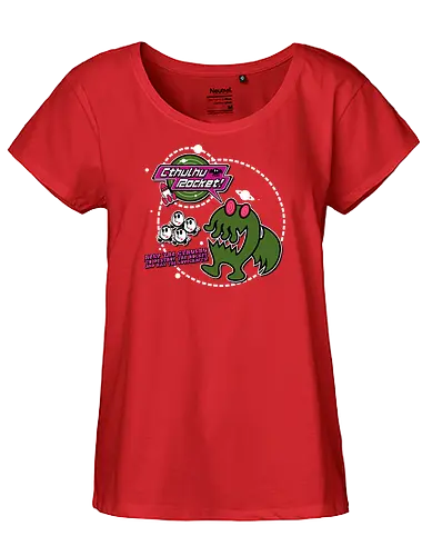 Cthulhu Rocket - chuchu rocket, classic gaming, cthulhu, lovecraft, h.p. lovecraft - Fairtrade Girl Shirt