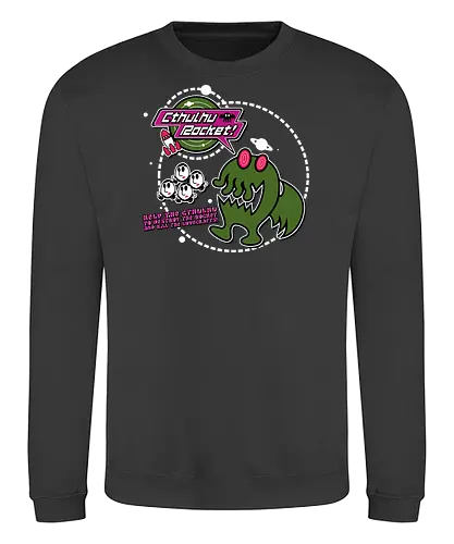 Cthulhu Rocket - chuchu rocket, classic gaming, cthulhu, lovecraft, h.p. lovecraft - Sweatshirt