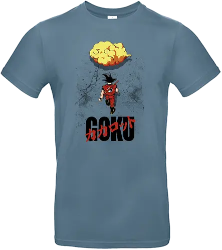Gokira - son goku, akira, 80s, anime, manga, mashup, jindujun - Standard T-Shirt