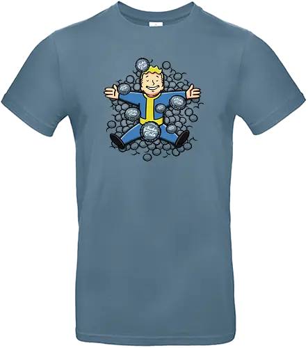 Nuclear Beauty - wasteland, caps, cola, american beauty - Standard T-Shirt