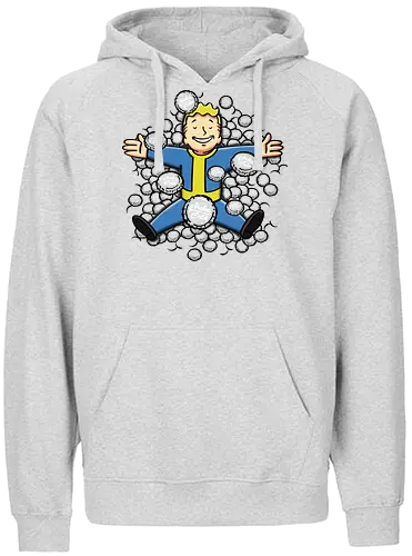 Nuclear Beauty - wasteland, caps, cola, american beauty - Fairtrade Hoodie