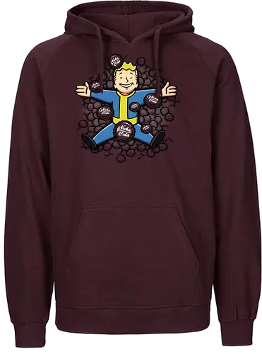 Nuclear Beauty - wasteland, caps, cola, american beauty - Fairtrade Hoodie